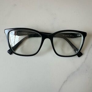 Tiffany & Co. Black Cat-Eye Eyewear